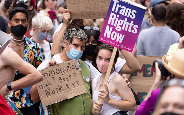 Discrimination against trans and non-binary people is rife in the UK, report finds