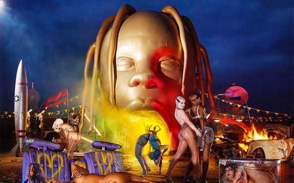 Travis Scott criticised after erasing trans icon Amanda Lepore from his album cover