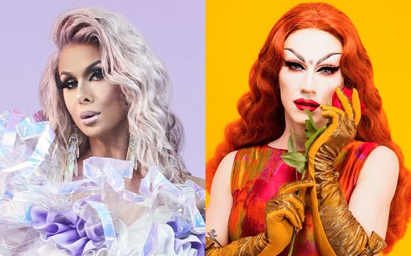Trinity the Tuck gags Drag Race stars with tribute to Sasha Velour