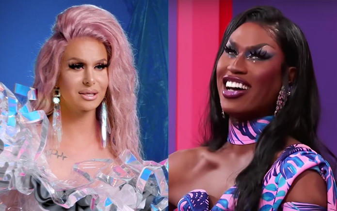 Trinity the Tuck gags fans with homage to Drag Race All Stars 5 winner Shea Couleé