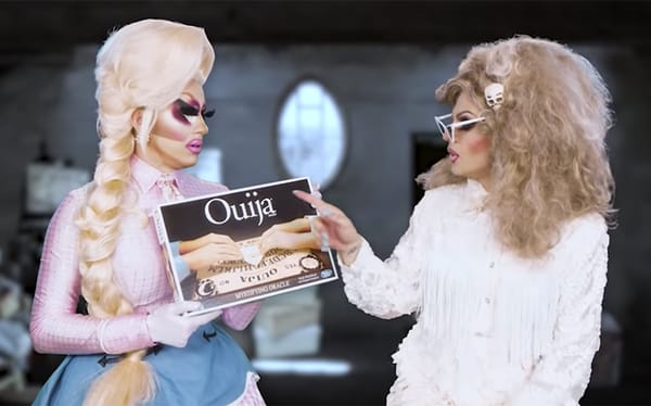 Trixie and Katya use a ouija board in new UNHhhh episode – watch