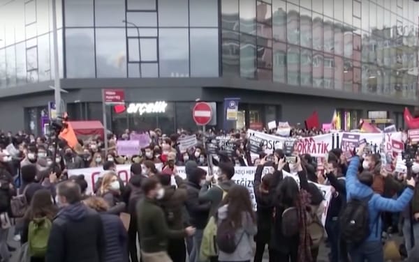 Turkish president says there is ‘no such thing as LGBT’ amid intense student protests