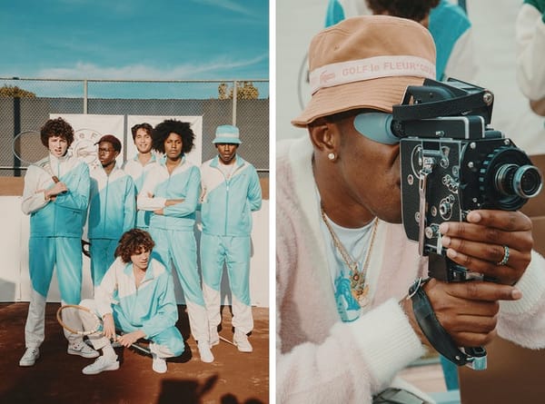 Lacoste teams up with Tyler the Creator to launch Lacoste × GOLF LE FLEUR