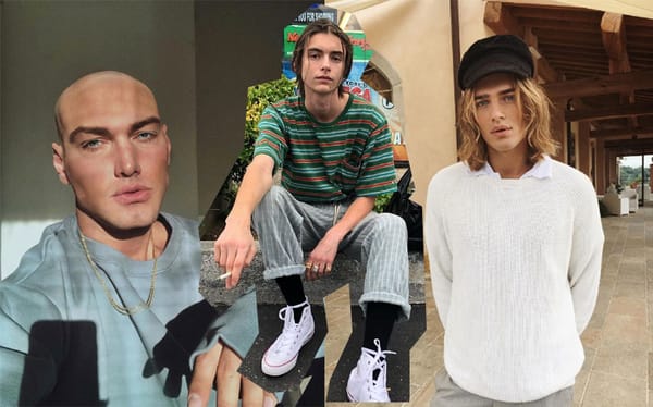 3 chic male models of Instagram