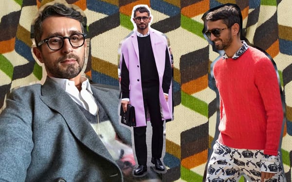 The man of a thousand looks: Simone Marchetti