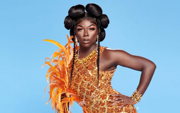 Drag Race UK star Vanity Milan shines during the Queen’s Jubilee Pageant