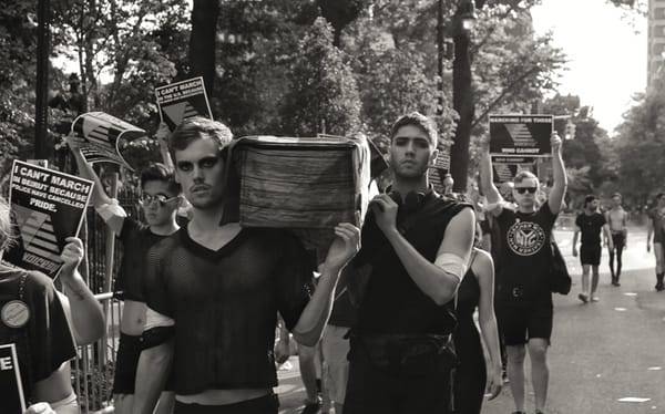 See the powerful pictures from Voices4’s debut NYC Pride march, representing lives taken by anti-LGBTQ violence