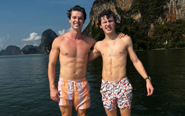 The White Lotus: How Patrick Schwarzenegger and Sam Nivola reacted to gay incest kiss