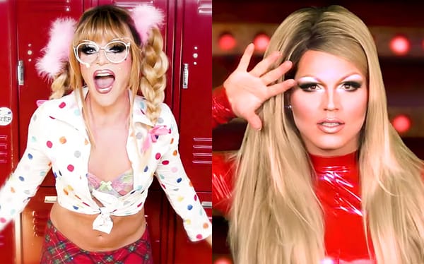 Willam roasts Drag Race star Derrick Barry in Britney Spears parody video