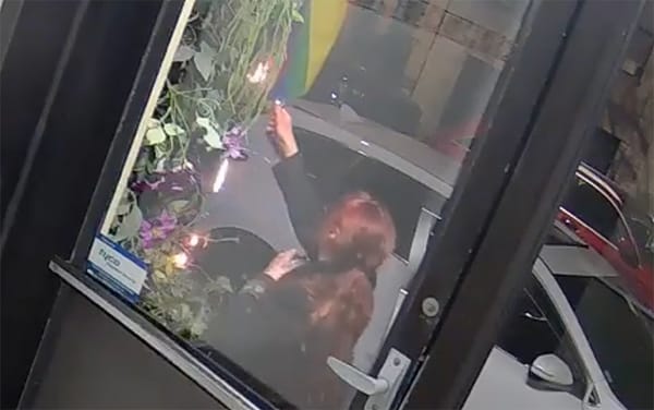 Woman arrested on hate crime charges for setting fire to Pride flag in NYC