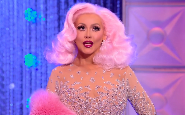Christina Aguilera had the most iconic runway entrance in Drag Race HERstory