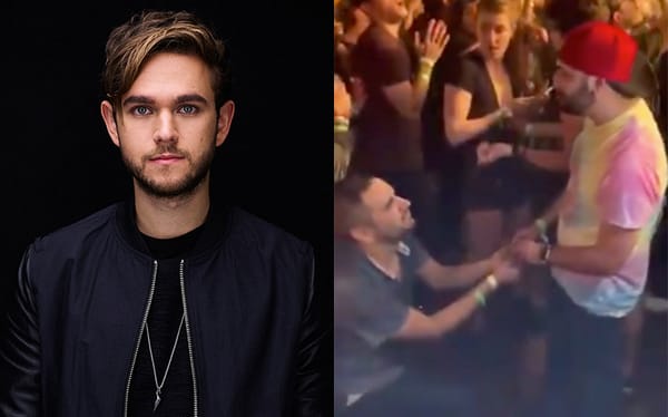 Zedd hits back at homophobe after gay couple get engaged at his concert
