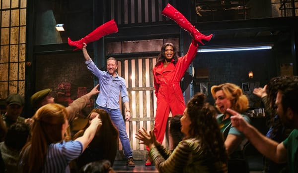 Johannes Radebe and Matt Cardle star in new revival of Kinky Boots at London’s Coliseum - review