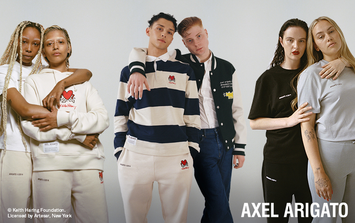 Axel Arigato share the queer love with Keith Haring